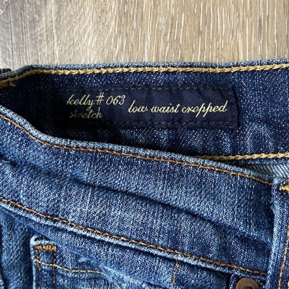 CITIZENS OF HUMANITY Kelly 063 Low Waist Crop Jean - Picture 5 of 11